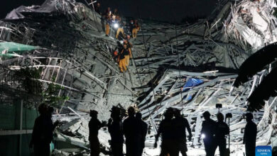 Four dead, 17 missing after under-construction building collapse in northern Philippines