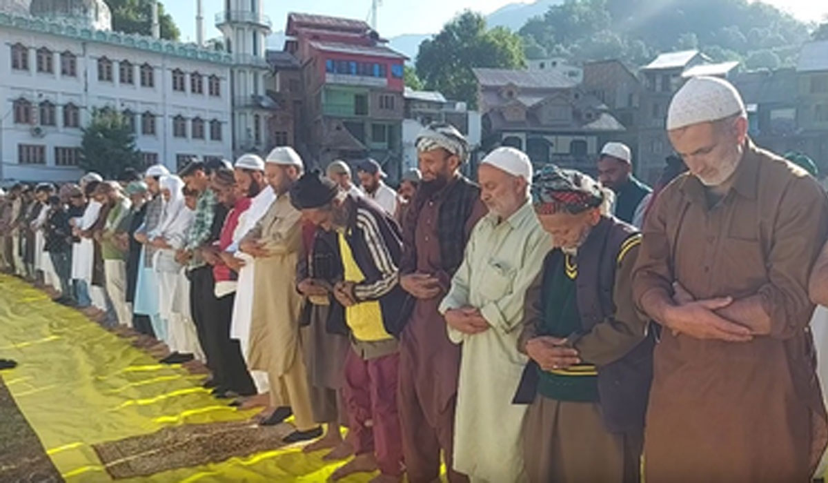 Eid-ul-Adha celebrated with religious fervour across J&K; worshippers pray for peace, harmony