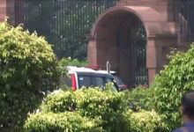 Raghav Chadha arrives at Rashtrapati Bhavan to meet President Murmu