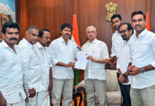 Tamil Nadu: Vijay invited to form govt after meeting Guv at Lok Bhavan