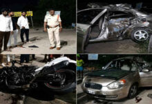Five killed as speeding sports bike rams into car in Telangana