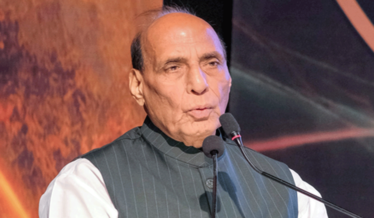 Rajnath Singh, CDS Gen Chauhan in Jaipur today for 2-day joint commanders’ conference