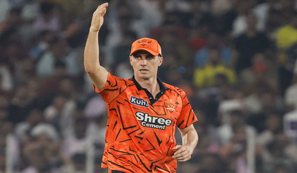 SRH captain Cummins fined Rs 12 lakh for maintaining slow over rate against GT