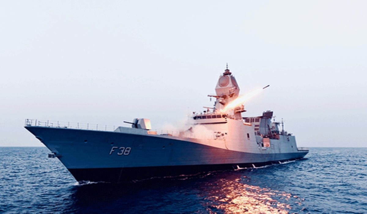 Boost to Naval firepower as sixth Project 17A ship 'Mahendragiri' delivered