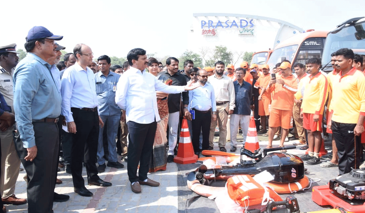 Telangana developing efficient disaster management system, says minister after flood mock drill