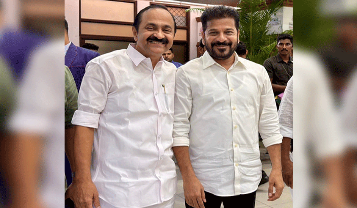Telangana CM congratulates Satheesan on taking oath as Kerala CM