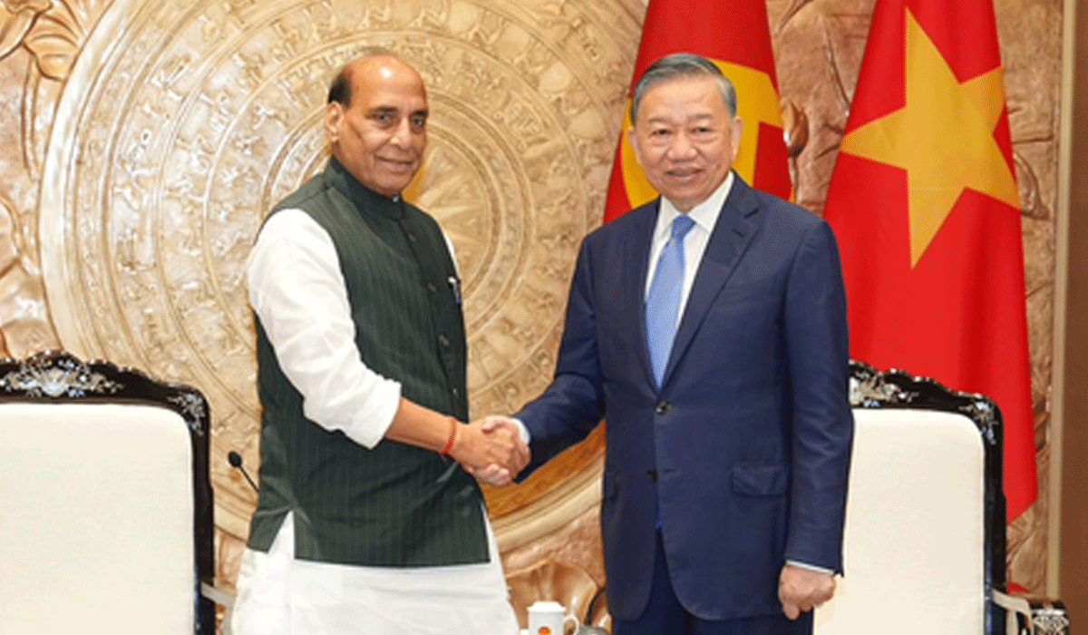 Rajnath Singh meets Vietnamese Prez To Lam, reaffirms commitment to deepen defence ties