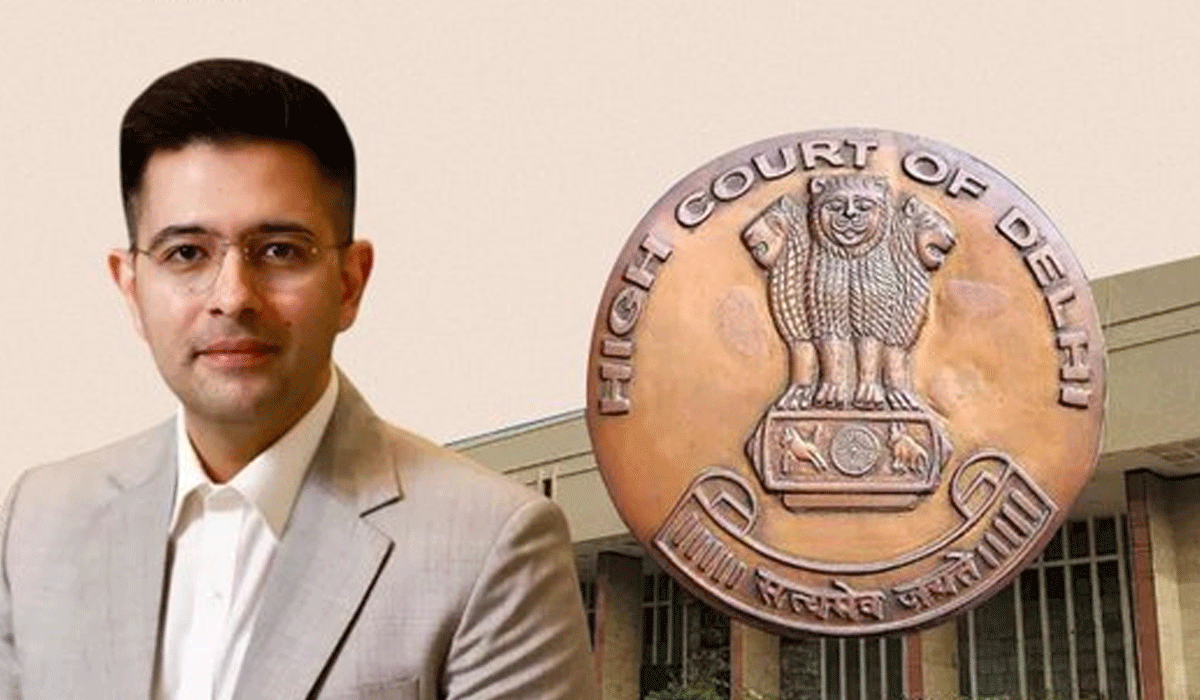 Delhi HC reserves order on Raghav Chadha’s interim plea against removal of defamatory content