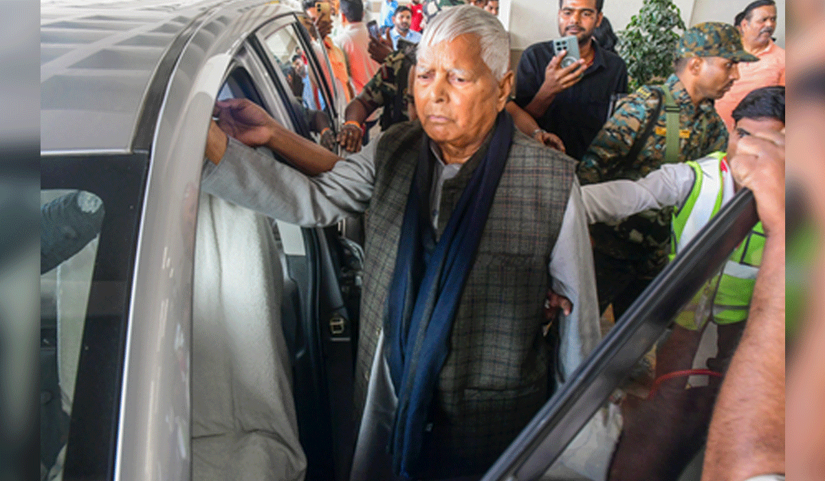 Delhi court defers decision on framing charges against Lalu Yadav in money laundering case