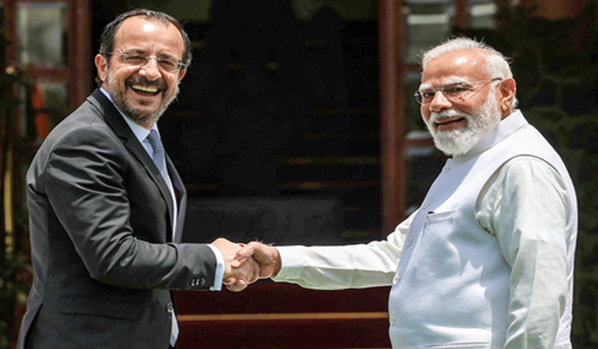 India and Cyprus vow to combat terrorism, elevate bilateral ties to strategic partnership