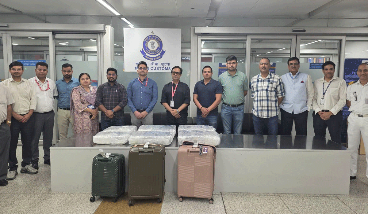 Customs seize hydroponic weed worth Rs 48 crore at IGI Airport, two Thai nationals held