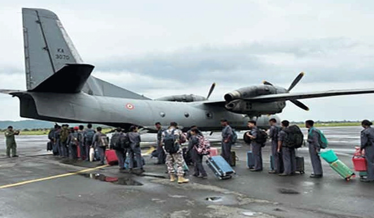 Amid prevailing security situation, 132 NCC cadets stranded in Manipur airlifted to Assam