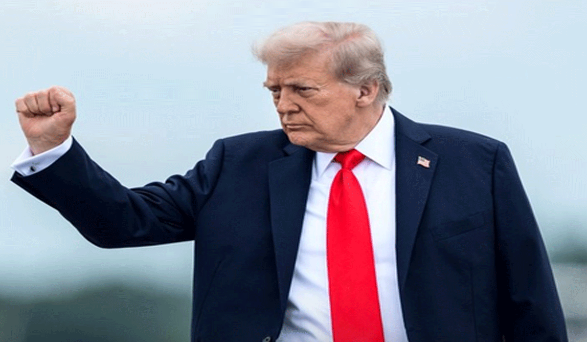 Trump claims Iran weakened, seeks deal