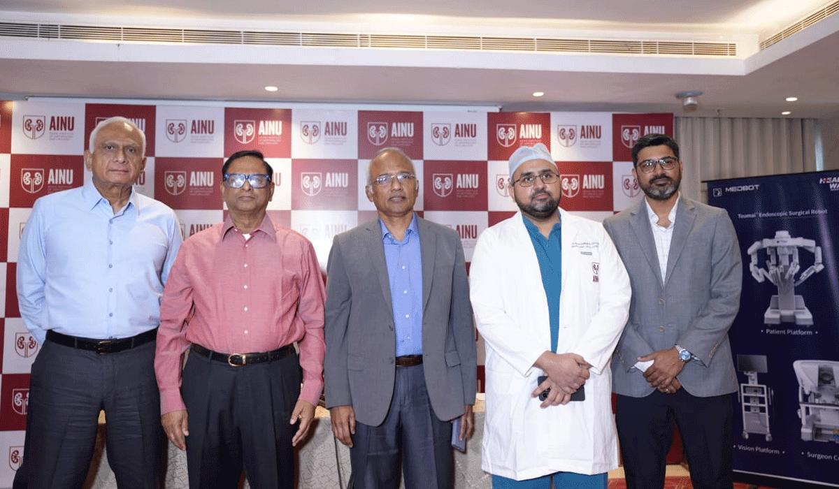 India’s medical moonshot-AINU’s Surgeon performs Urology Robotic Telesurgery from Wuhan (China) on patient in Hyderabad (India)