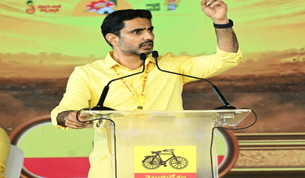 Lokesh proposes 33 pc TDP tickets for women in 2029 polls