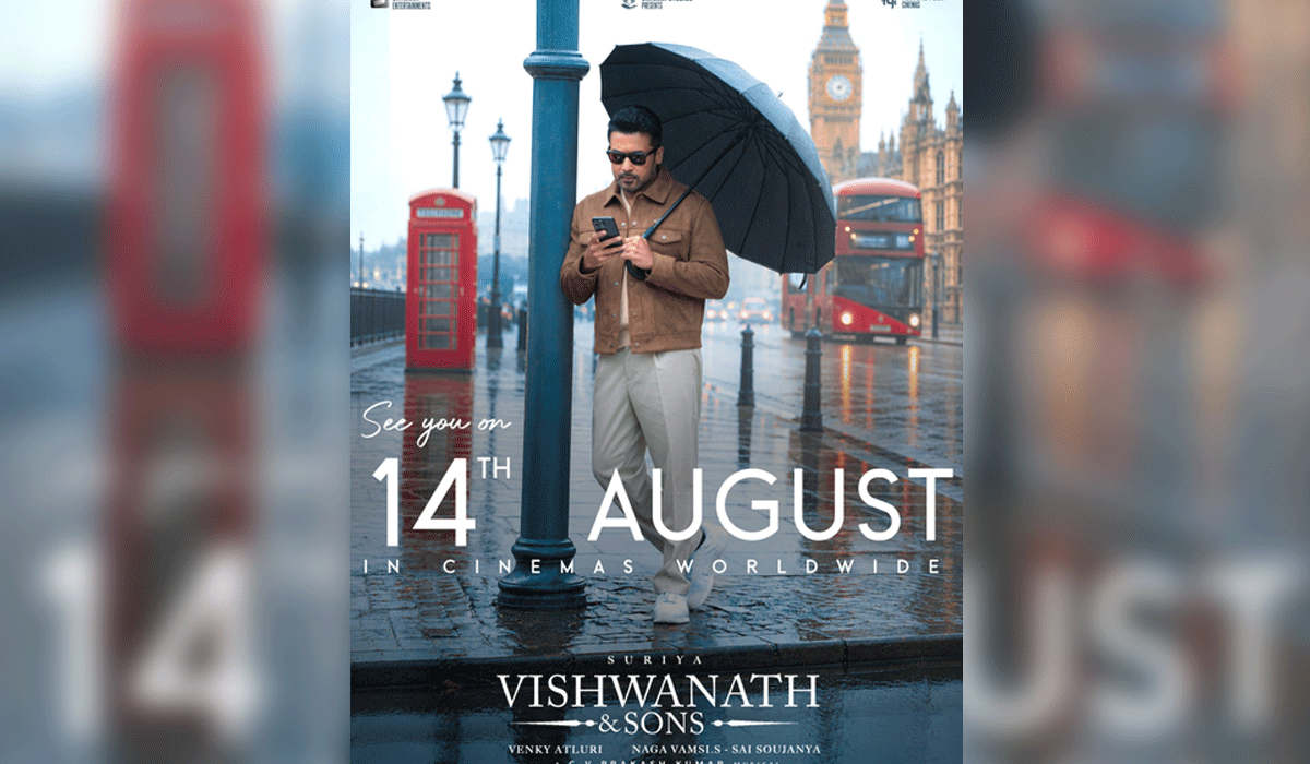 Suriya's Vishwanath & Sons to hit screens on August 14