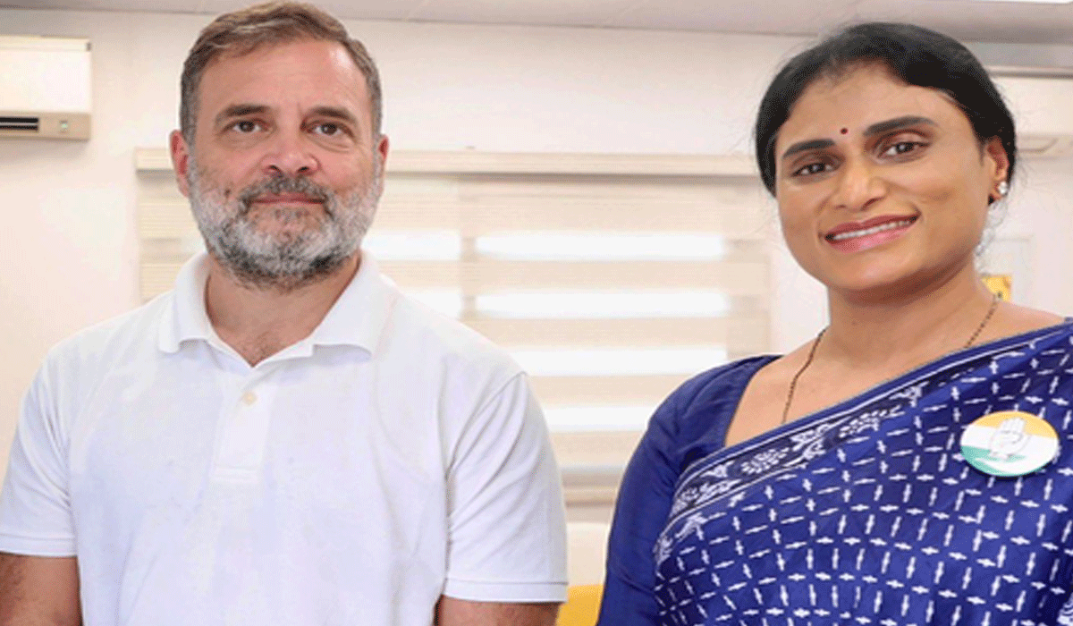 Sharmila meets Rahul Gandhi amid buzz about Rajya Sabha nomination