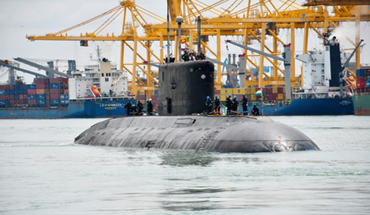 Indian submarine INS Sindhukesari arrives in Colombo for operational turnaround