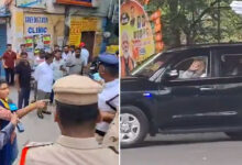 AAP Woman Activist Detained After Attempt to Stop PM Narendra Modi Convoy in Secunderabad