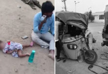 Telangana Tragedy: Auto Hits Stationary Lorry; 17-Month-Old Child Dies During Treatment
