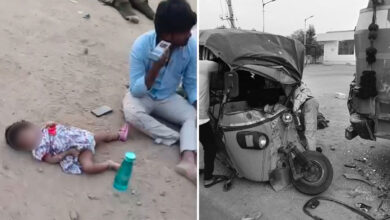 Telangana Tragedy: Auto Hits Stationary Lorry; 17-Month-Old Child Dies During Treatment