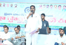 Telangana Welfare Government Moving Ahead with Development and Welfare: Minister Adluri Laxman Kumar at Praja Palana Meeting