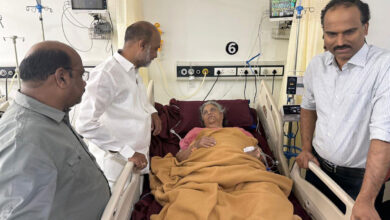 Union Minister Bandi Sanjay’s Mother Suffers Heart Attack, Undergoing Treatment at Medicover Hospital