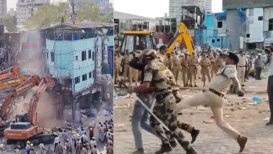 Tension Erupts in Mumbai’s Bandra After Mosque Demolition During Anti-Encroachment Drive