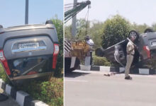 Hyderabad ORR Accident: Car Overturns Near Exit 14, 4 Passengers Involved, 1 Seriously Injured