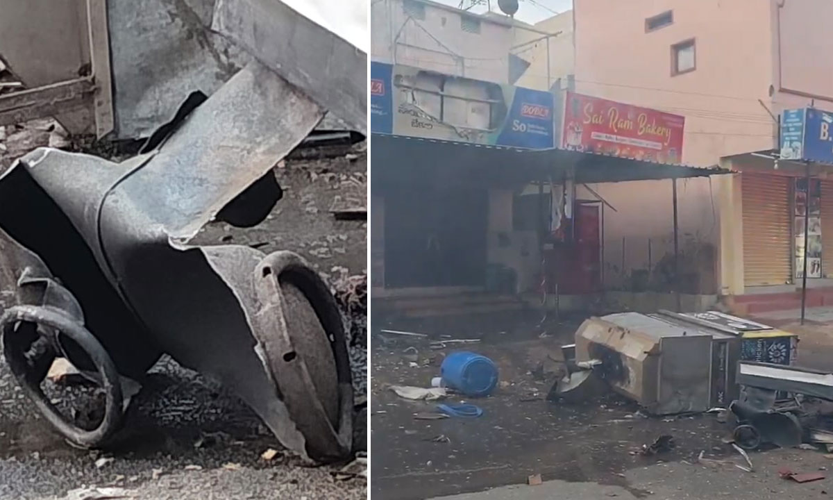 Cylinder Blast at Fast Food Center Leaves Man Seriously Injured