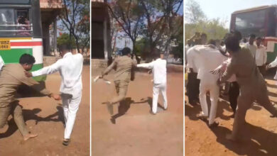 Bribe Demand of 20,000 Over No Ticket Backfires: Checking Officer Beaten by Conductor and Passengers