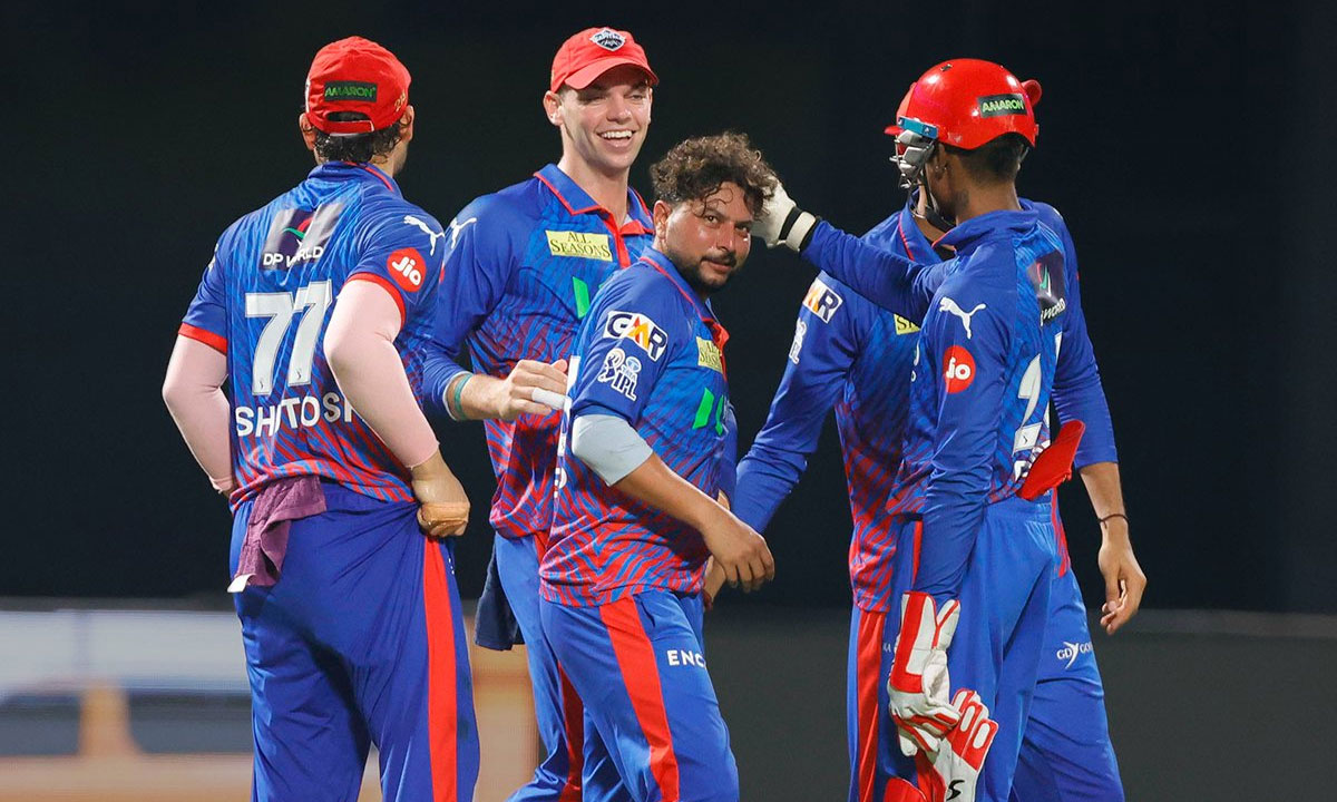IPL 2026: Delhi Capitals Beat KKR by 40 Runs as KL Rahul, Kuldeep Yadav Shine in Final Match