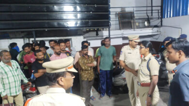 Secunderabad DCP Conducts Surprise Inspection at JP Liquor Wines, 20 Held for Public Drinking