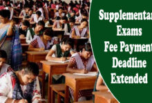 Telangana Intermediate Supplementary Exams 2026: TGBIE Extends Fee Payment Deadline