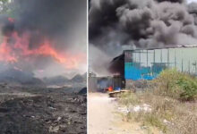 Balapur Fire Accident: Plastic Godown and Bakery Burned in Kothapet Garlet Colony