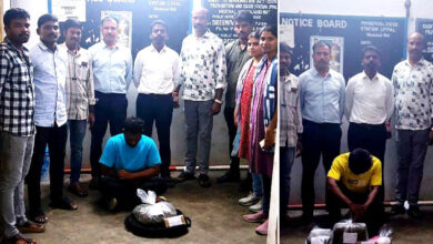 Hyderabad Ganja Bust: 3.495 Kg Ganja Seized in Ramanthapur, Two Arrested by Excise Enforcement Team