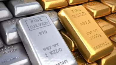 Gold slips, silver gains amid rising West Asia tensions