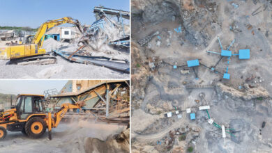 HYDRAA Cracks Down on Illegal Units in Ranga Reddy: 8 Crushing Units, 3 RMC Plants Demolished