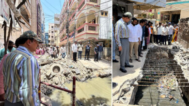 HYDRAA Intensifies Krishna Nagar Flood Control Works, AV Ranganath Orders Faster Desilting and Safety Measures