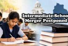 Telangana Government Postpones Intermediate-School Education Merger, Admissions to Continue Normally