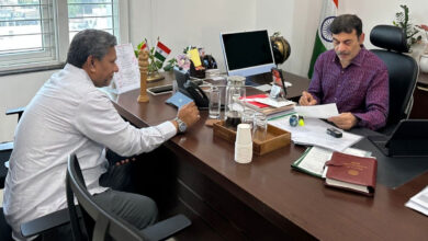 Karwan MLA Kausar Mohiuddin Meets Jayesh Ranjan, Seeks ₹20 Crore Development Works and Lake Cleaning
