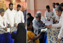 AIMIM MLA Kausar Mohiuddin Distributes Shaadi Mubarak and Kalyana Lakshmi Cheques