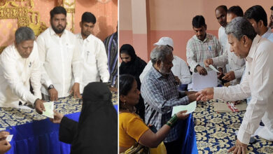 AIMIM MLA Kausar Mohiuddin Distributes Shaadi Mubarak and Kalyana Lakshmi Cheques