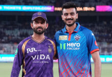 IPL 2026: KKR opt to Bowl Against Delhi Capitals After Ajinkya Rahane Wins Toss in Kolkata