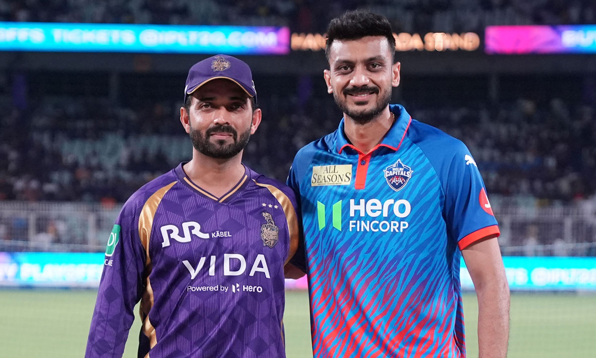 IPL 2026: KKR opt to Bowl Against Delhi Capitals After Ajinkya Rahane Wins Toss in Kolkata