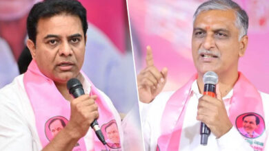 KTR, Harish Rao Condemn Alleged Attack on Padi Kaushik Reddy and Gangula Kamalakar Camp Offices by BJP Workers