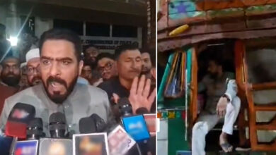 AIMIM MLA Majid Hussain Questions Police Handling After Plywood Lorry Row Sparks Chaos in Asif Nagar: Videos