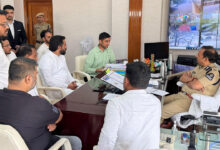 Khaja Moizuddin Murder Case: AIMIM MLA Majid Hussain, Advocates Meet Hyderabad Police Commissioner Seeking Swift Justice