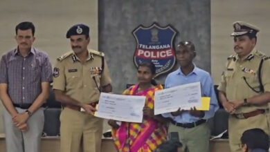 CPI (Maoist) Central Committee Member Pasunuri Narahari Surrenders Before Telangana DGP CV Anand in Hyderabad