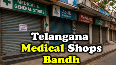 Telangana Bandh on May 20: DCA Assures Availability of Essential Medicines Across State